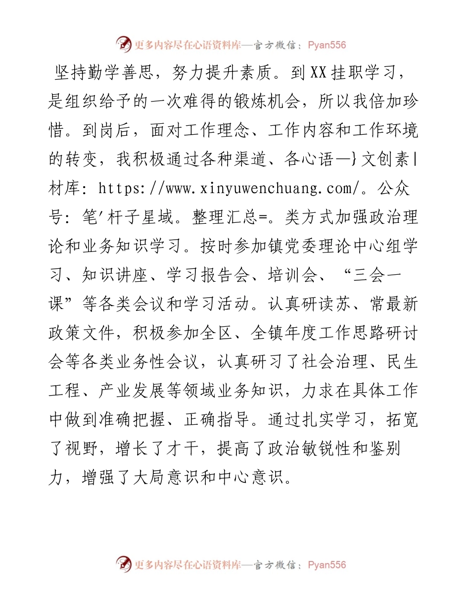 挂职经开区镇党委委员述职述责报告.docx_第2页