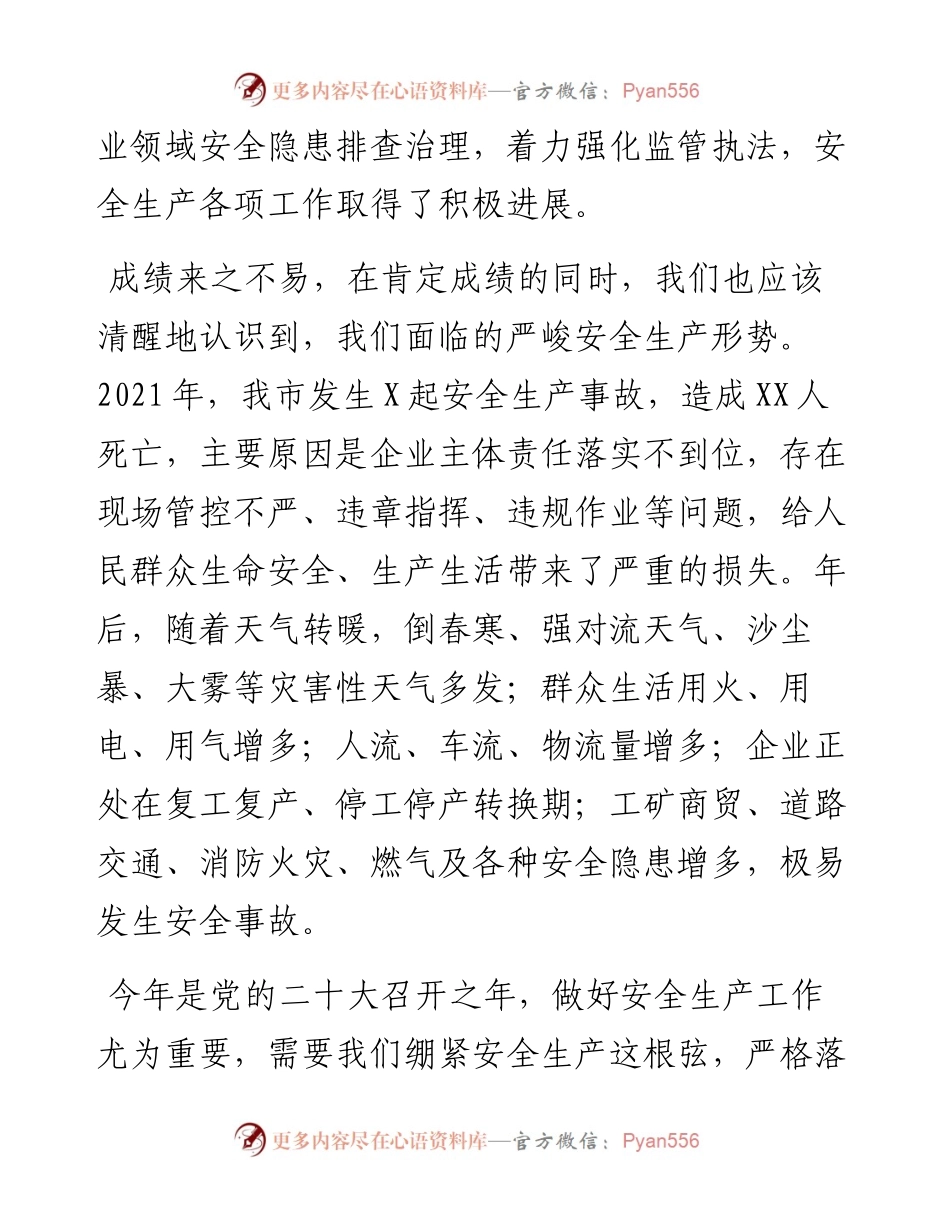 市长在市安委会全体会议上的讲话.docx_第2页