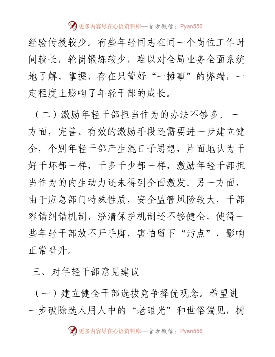 市应急管理局年轻干部专题调研活动情况总结.docx_第2页