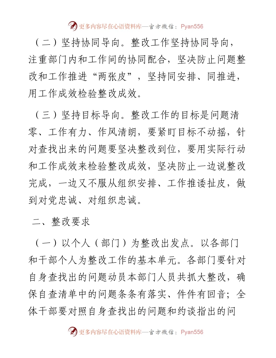 干部队伍作风整肃工作整改方案.docx_第2页