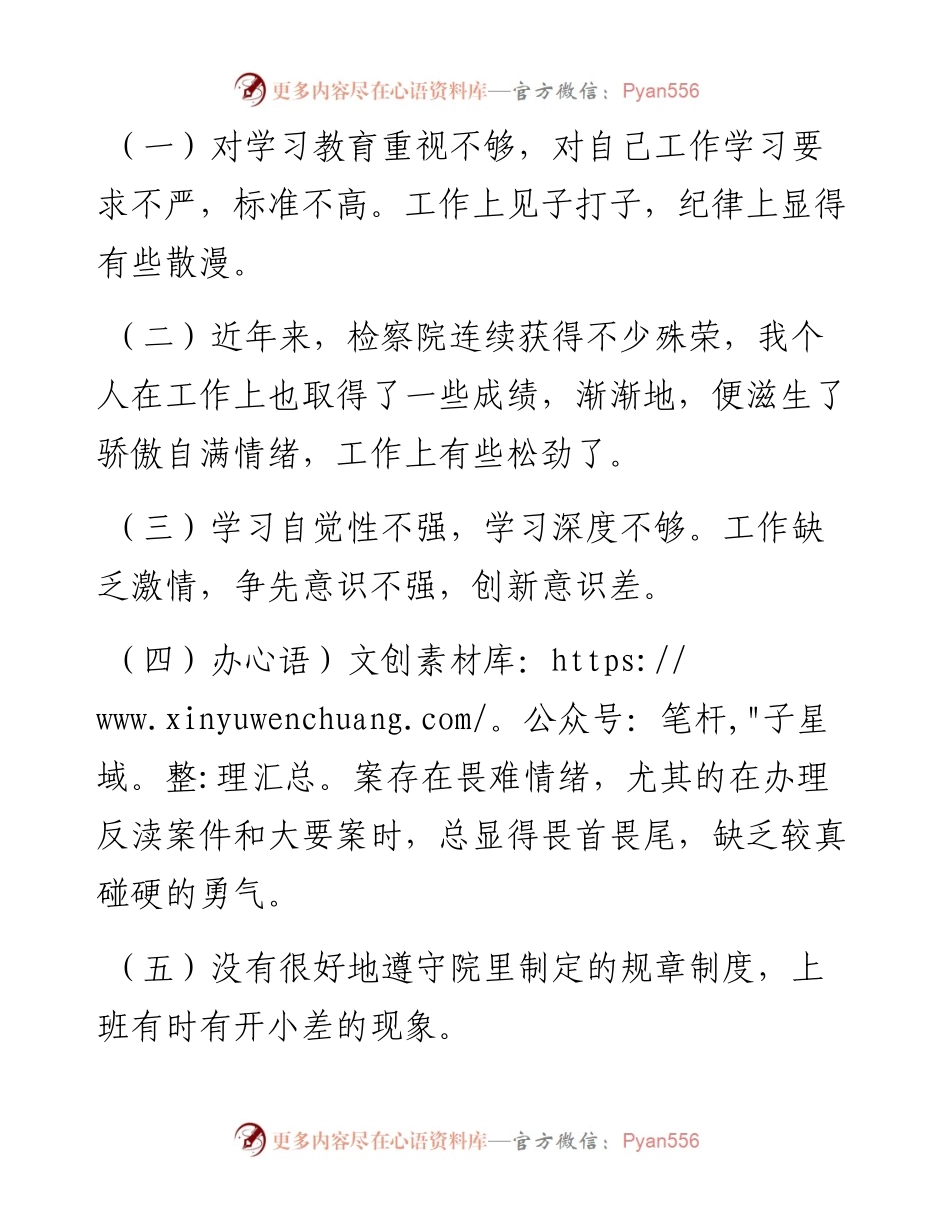 政法队伍教育整顿个人自查剖析材料.docx_第2页