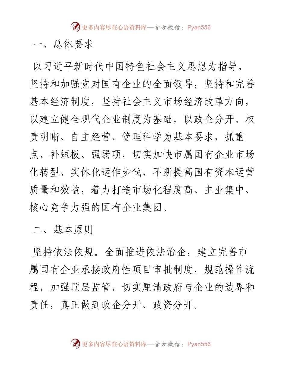 市国有企业市场化转型实施方案（集团公司）.docx_第2页