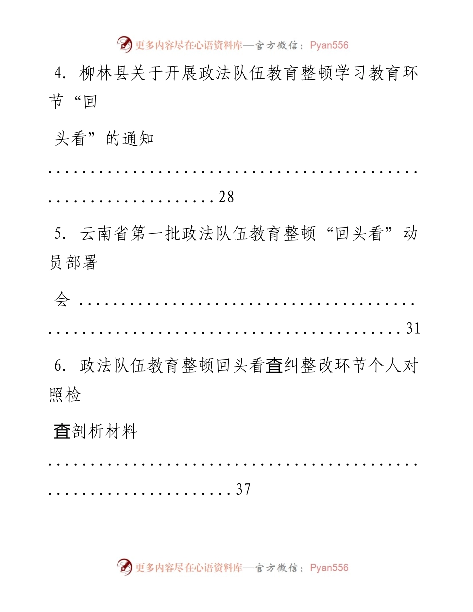 文汇系列2117--政法队伍教育整顿“回头看”材料汇编.docx_第2页