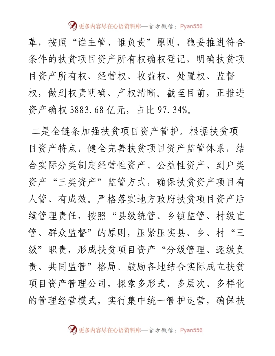 扶贫项目资产管理工作汇报.docx_第2页