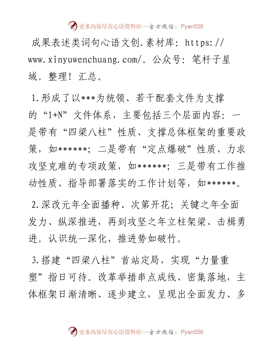 成果表述类词句.docx_第1页