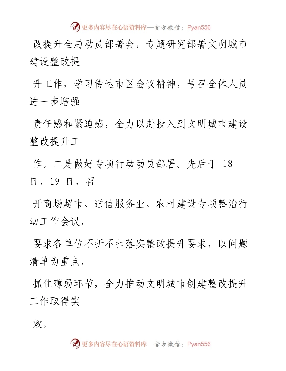 文明城市建设整改提升工作情况汇报.docx_第2页