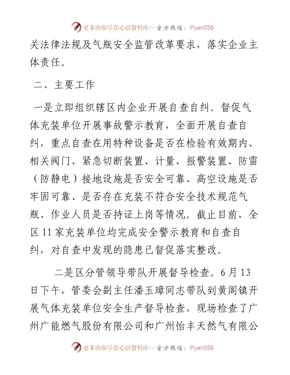 市场监管局关于开展城镇燃气领域大排查大整治百日攻坚行动总结.docx_第2页