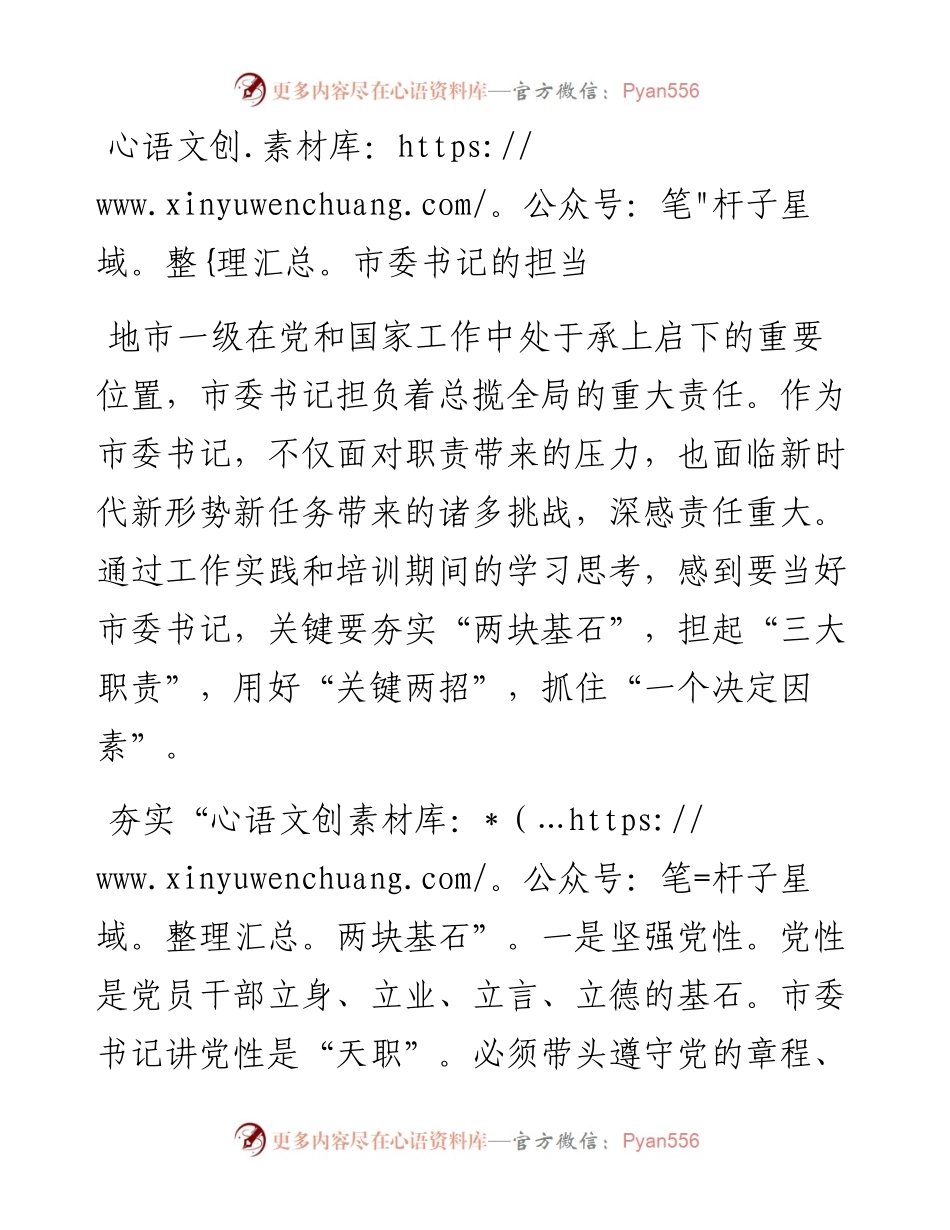 市委书记的担当.docx_第1页