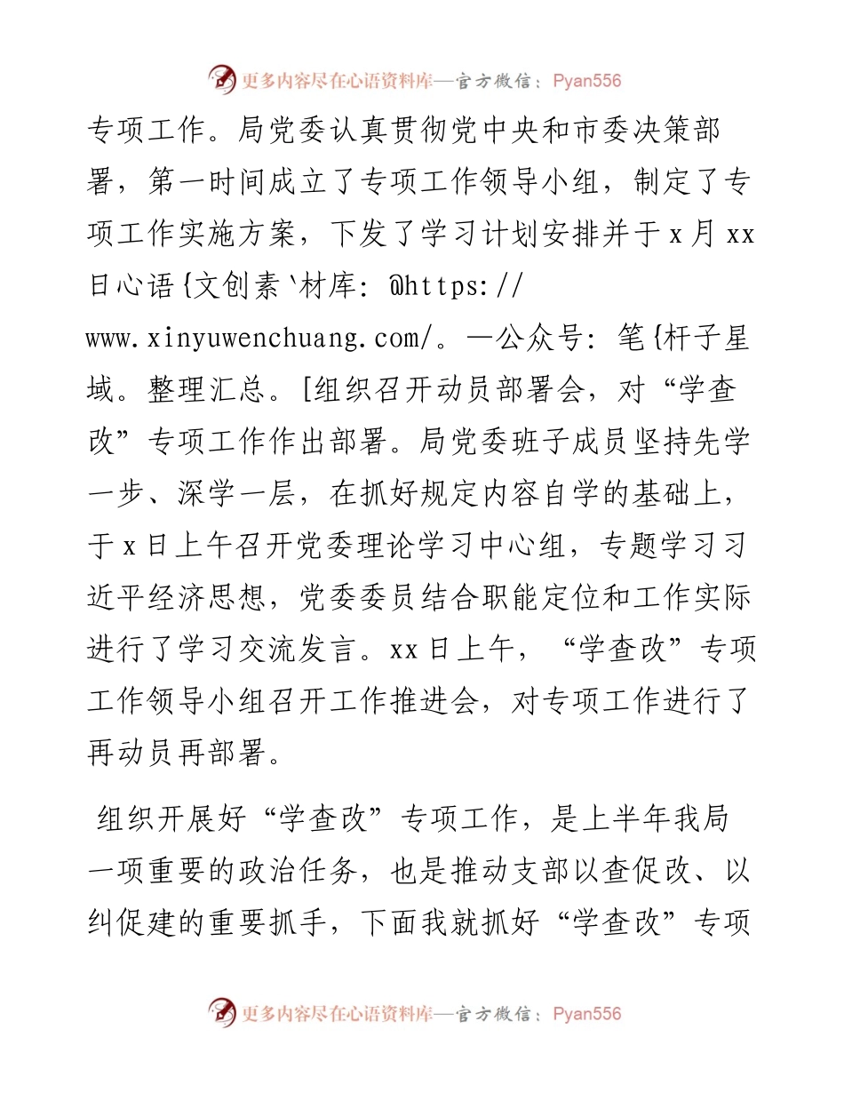 指导组在学查改专题组织生活会上的指导讲话.docx_第2页