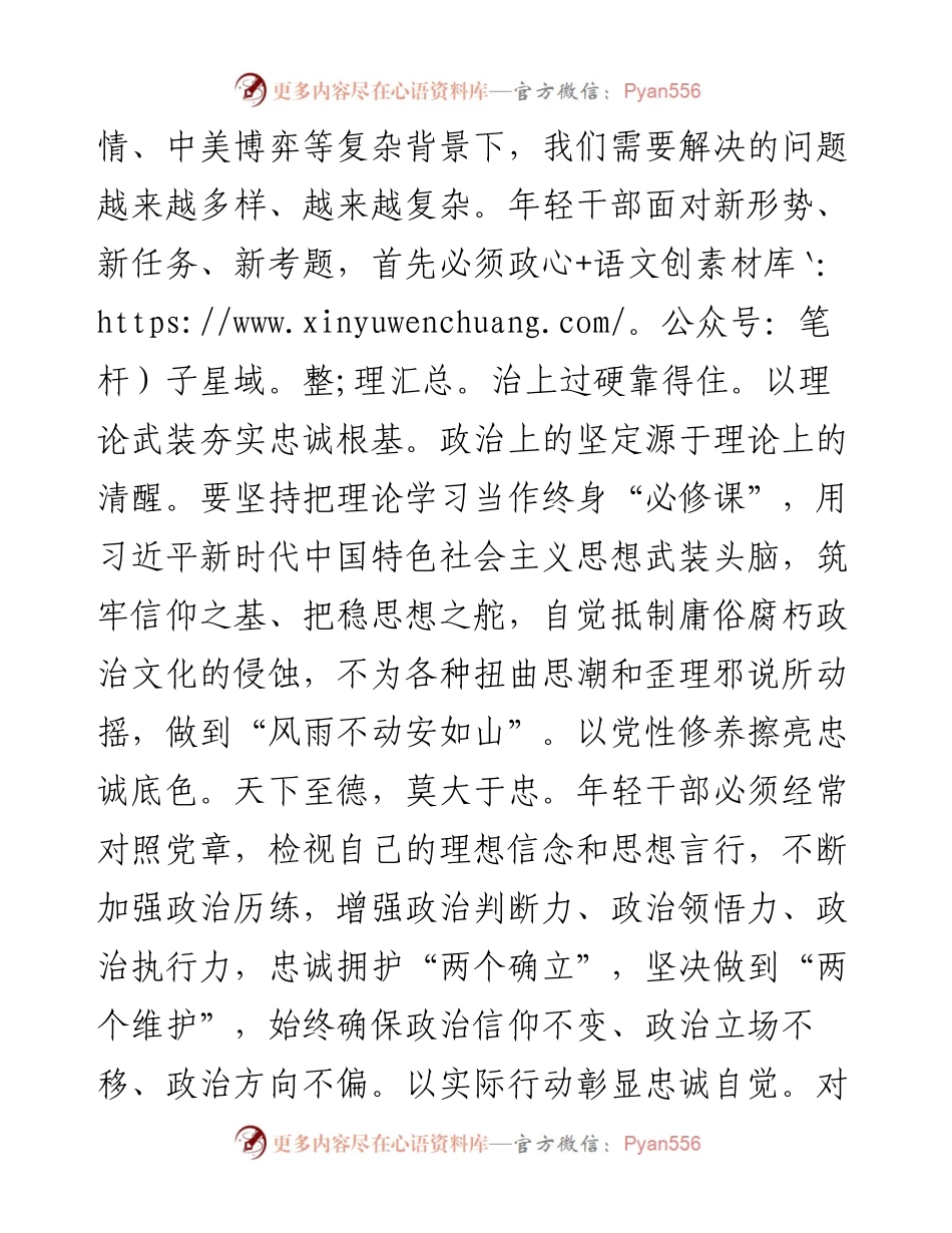 年轻干部座谈会发言提纲（副区长）.docx_第2页
