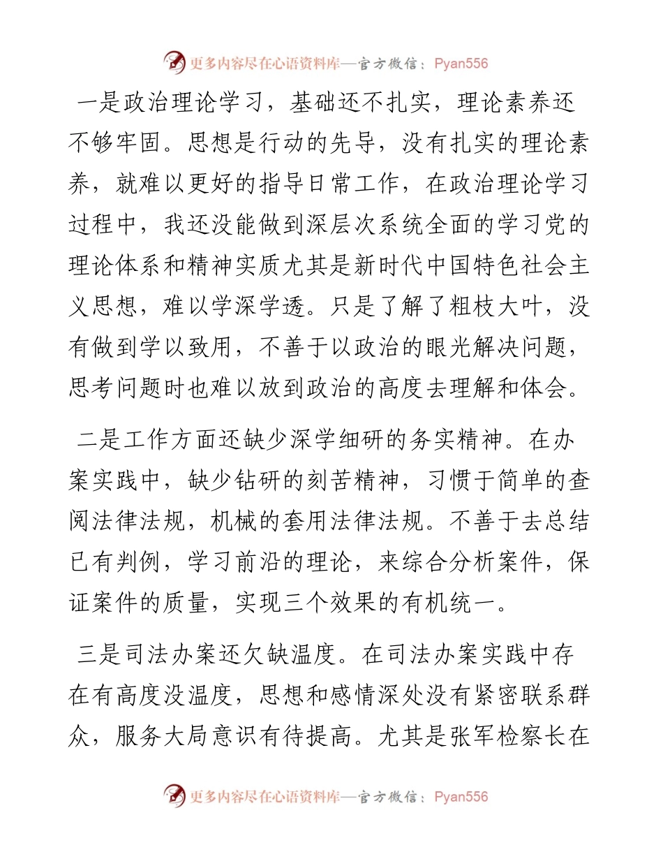 政法队伍教育整顿和党史学习教育自我剖析材料.docx_第2页