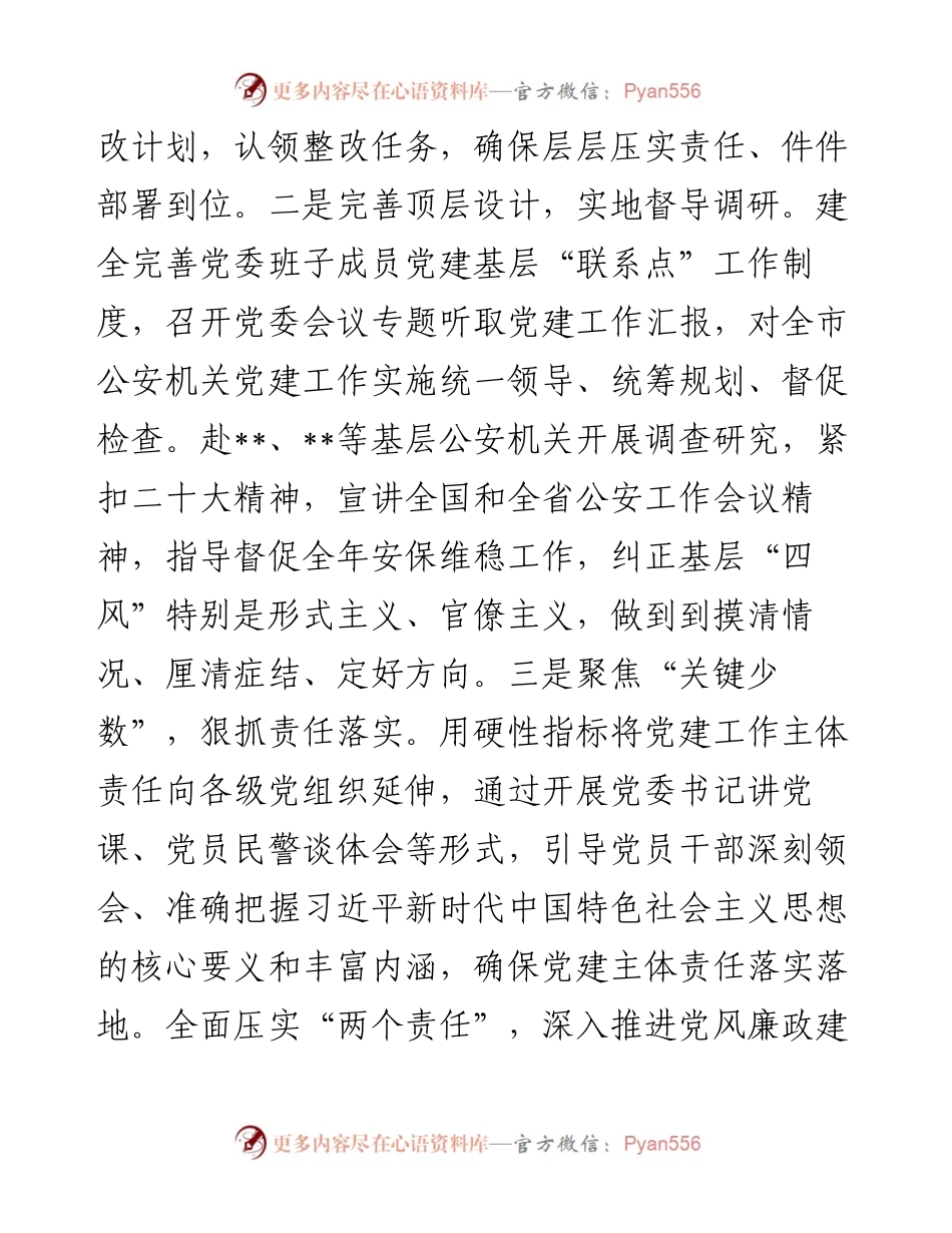 市局党委书记抓党建工作述职评议报告.docx_第2页