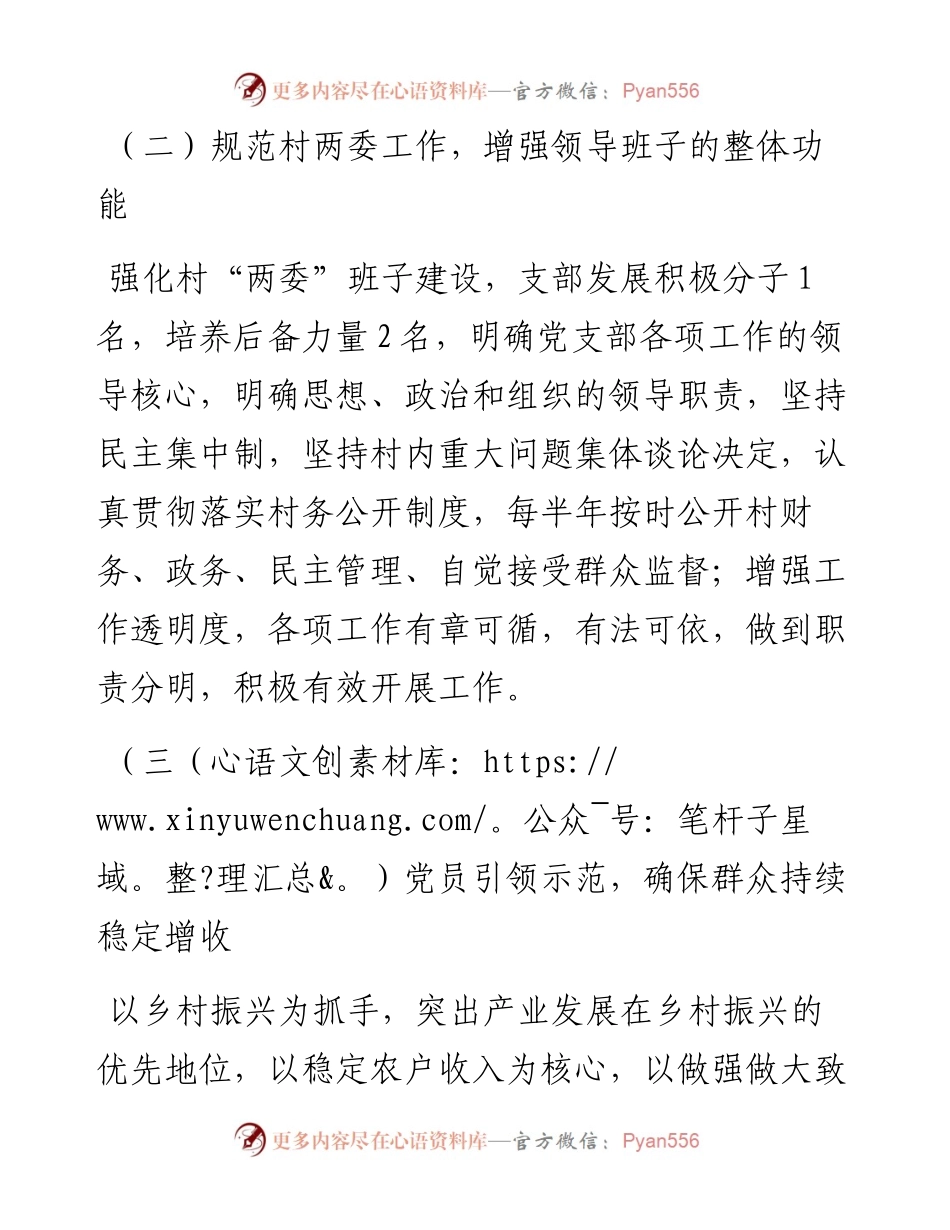 村党支部书记述职.docx_第2页