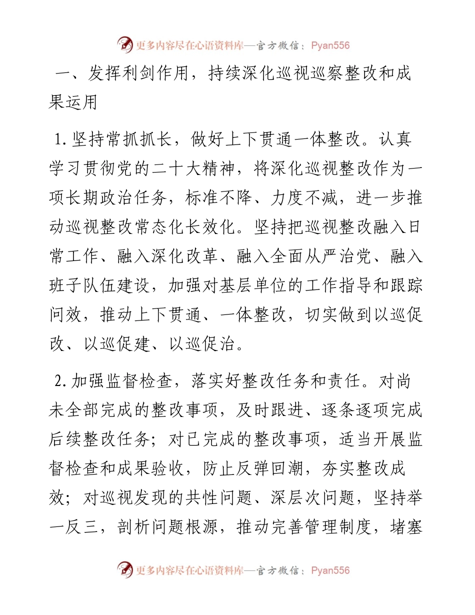 某党委2023年巡察工作要点.docx_第2页