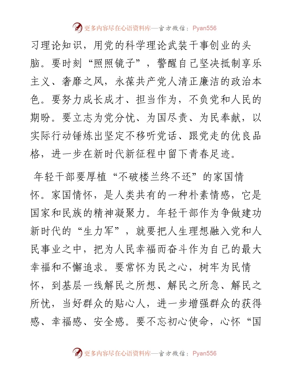 研讨发言：年轻干部要做新时代“栋梁之才”.docx_第2页
