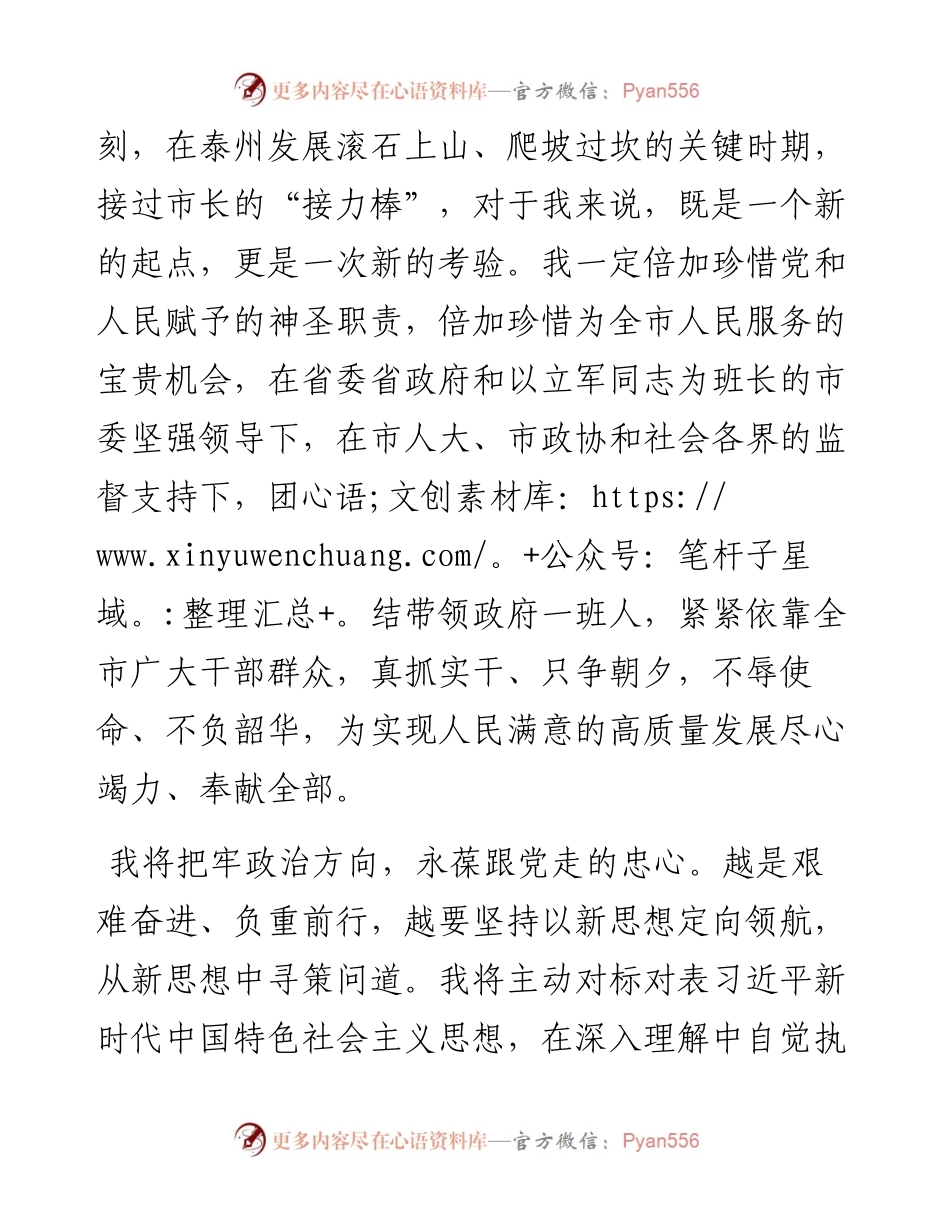 新当选市长讲话.docx_第2页