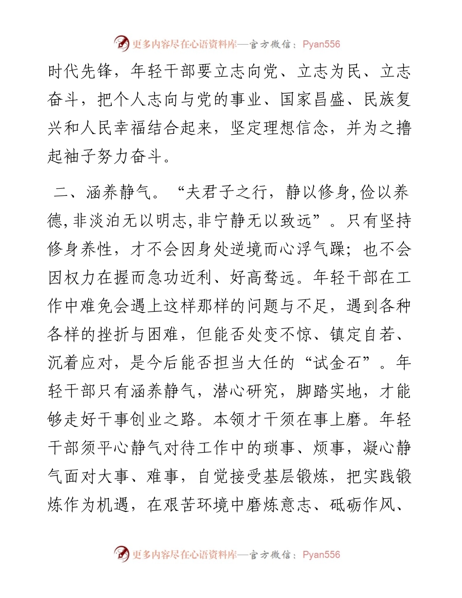 研讨发言：健全完善年轻干部管理监督闭环.docx_第2页