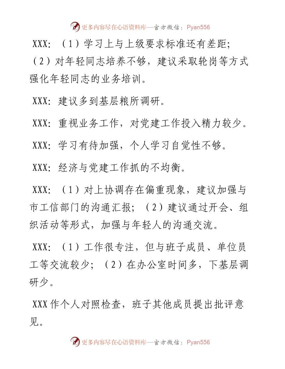 民主生活会会议记录.docx_第2页