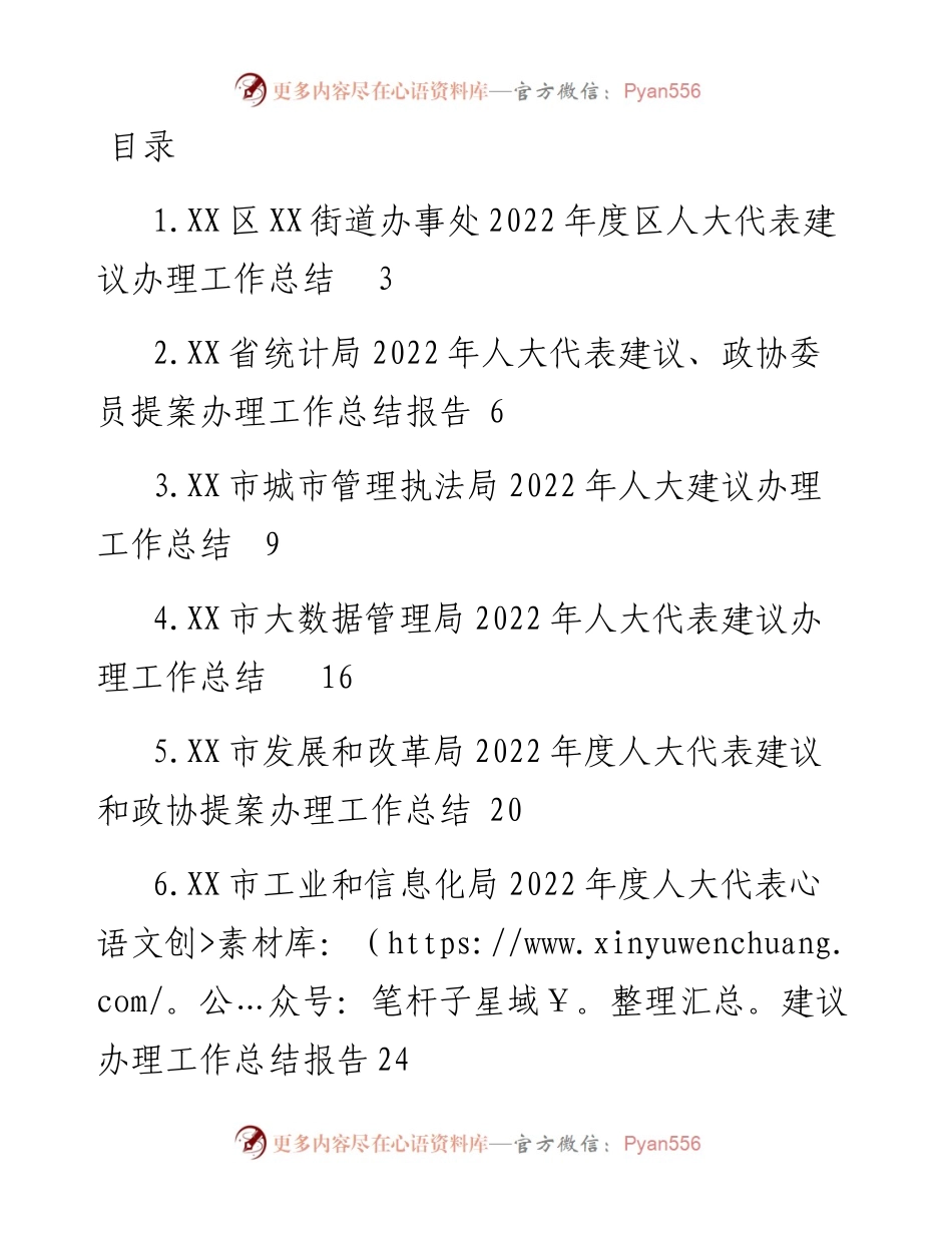 文汇系列5563--度人大代表建议和政协提案办理工作总结汇编（16篇）.docx_第1页