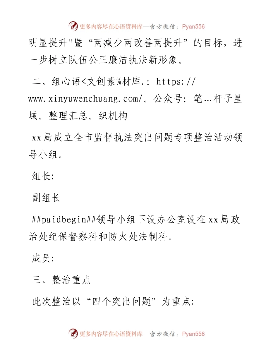 监督执法突出问题专项整治活动实施方案.docx_第2页