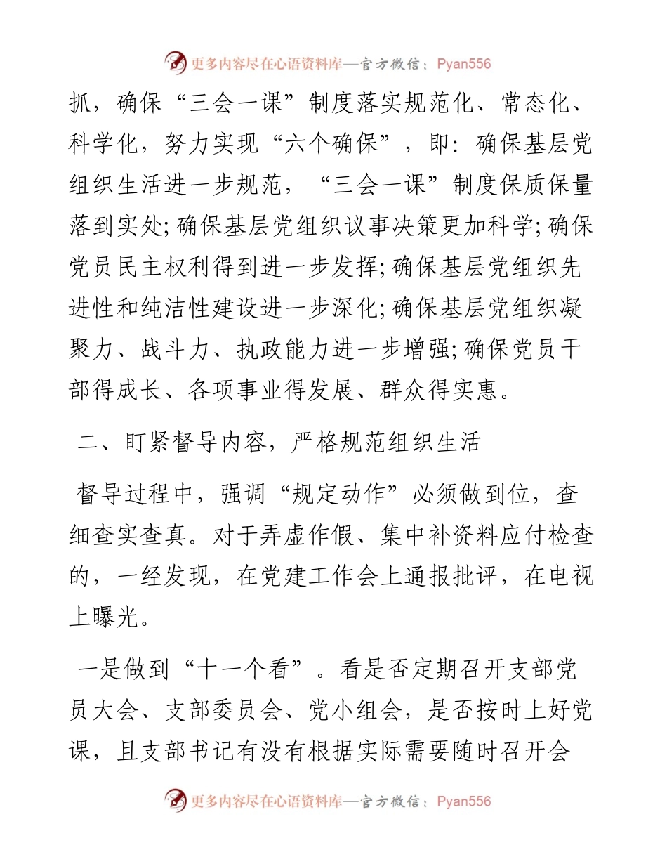 督导基层党支部”三会一课”制度落实情况_5.docx_第2页