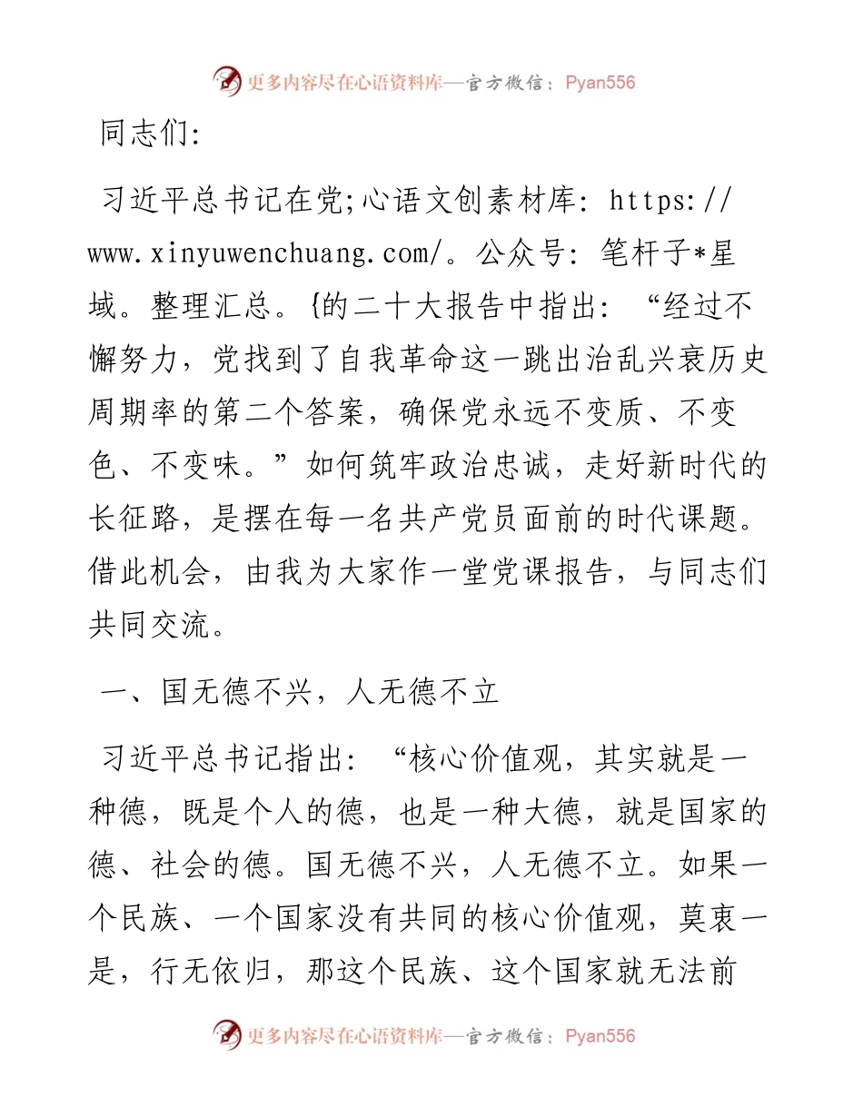 用忠诚诠释初心 用实干彰显担当.docx_第1页