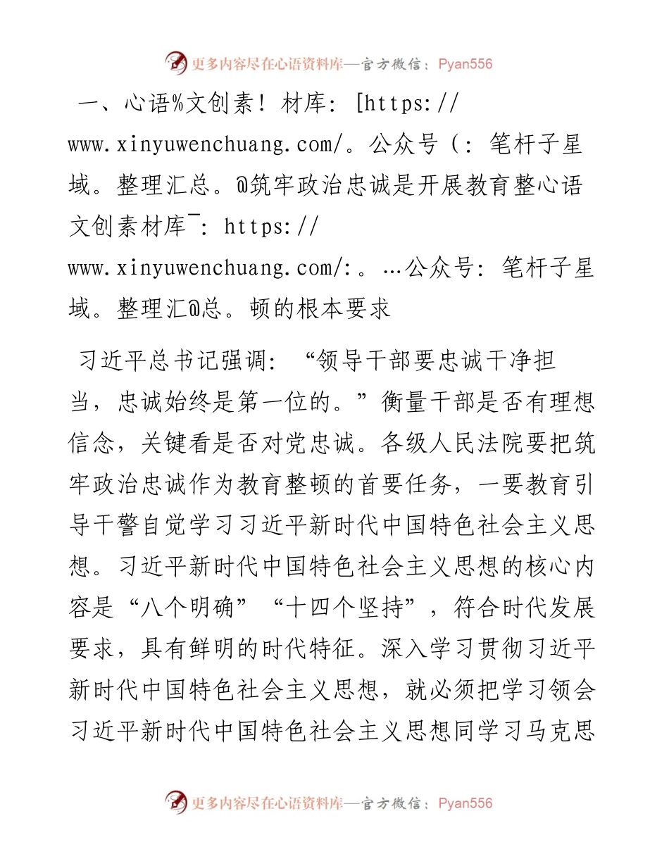 法院院长政法队伍教育整顿经验发言：深入开展教育整顿锤炼合格法院队伍.docx_第2页