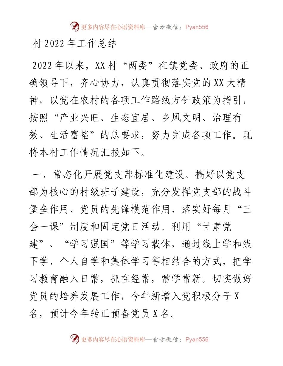 村工作总结.docx_第1页