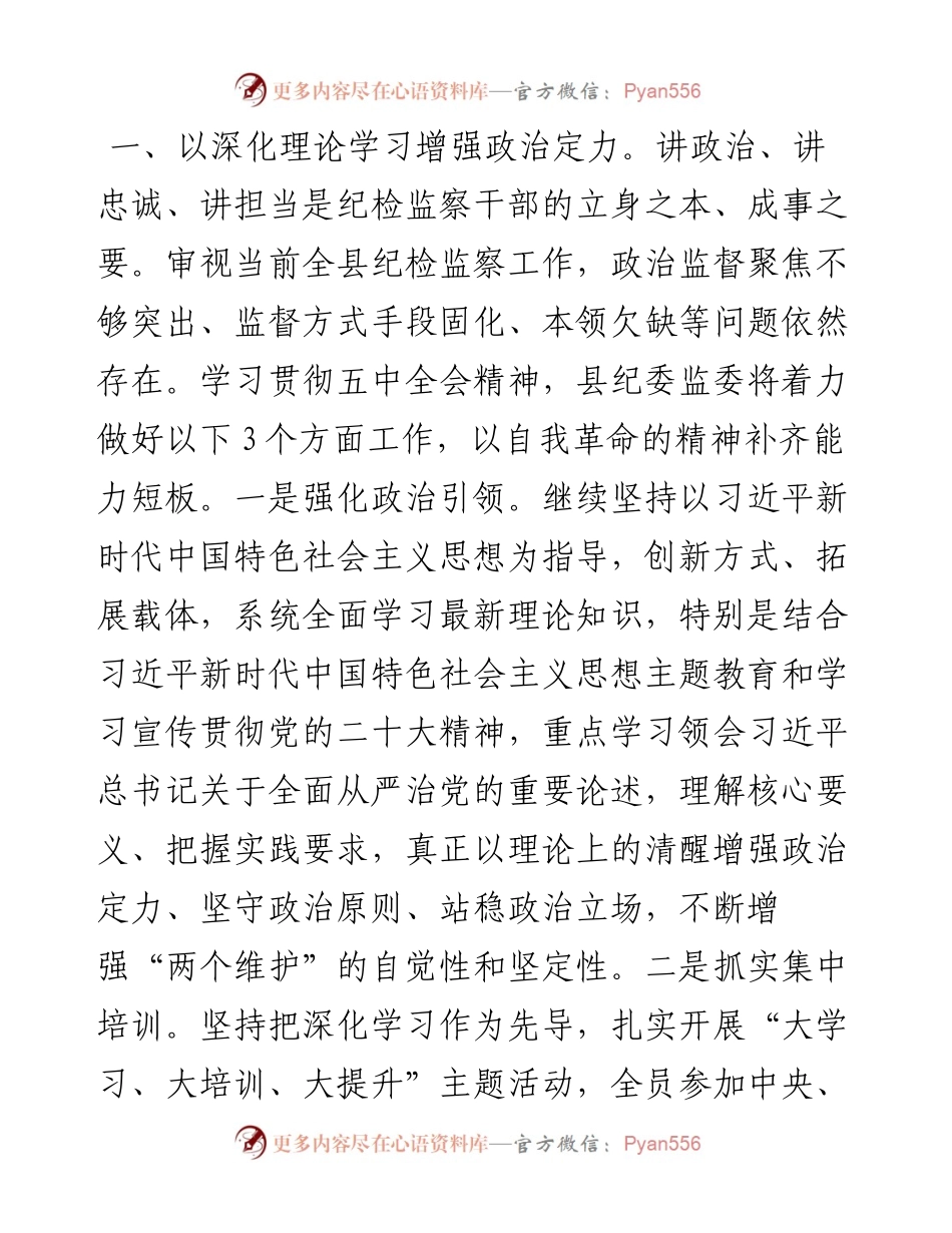 研讨发言：以高质量纪检监察工作护航经济社会发展.docx_第2页