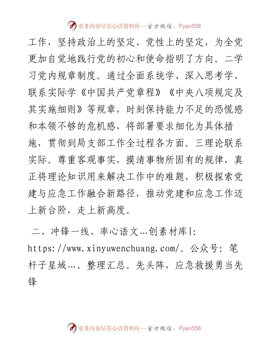 某应急局党支部工作总结 (2).docx_第2页