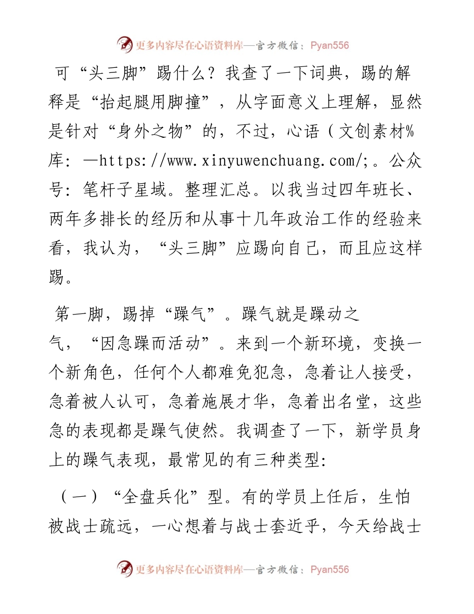 新任职干部岗前培训党课头三脚踢什么.docx_第2页