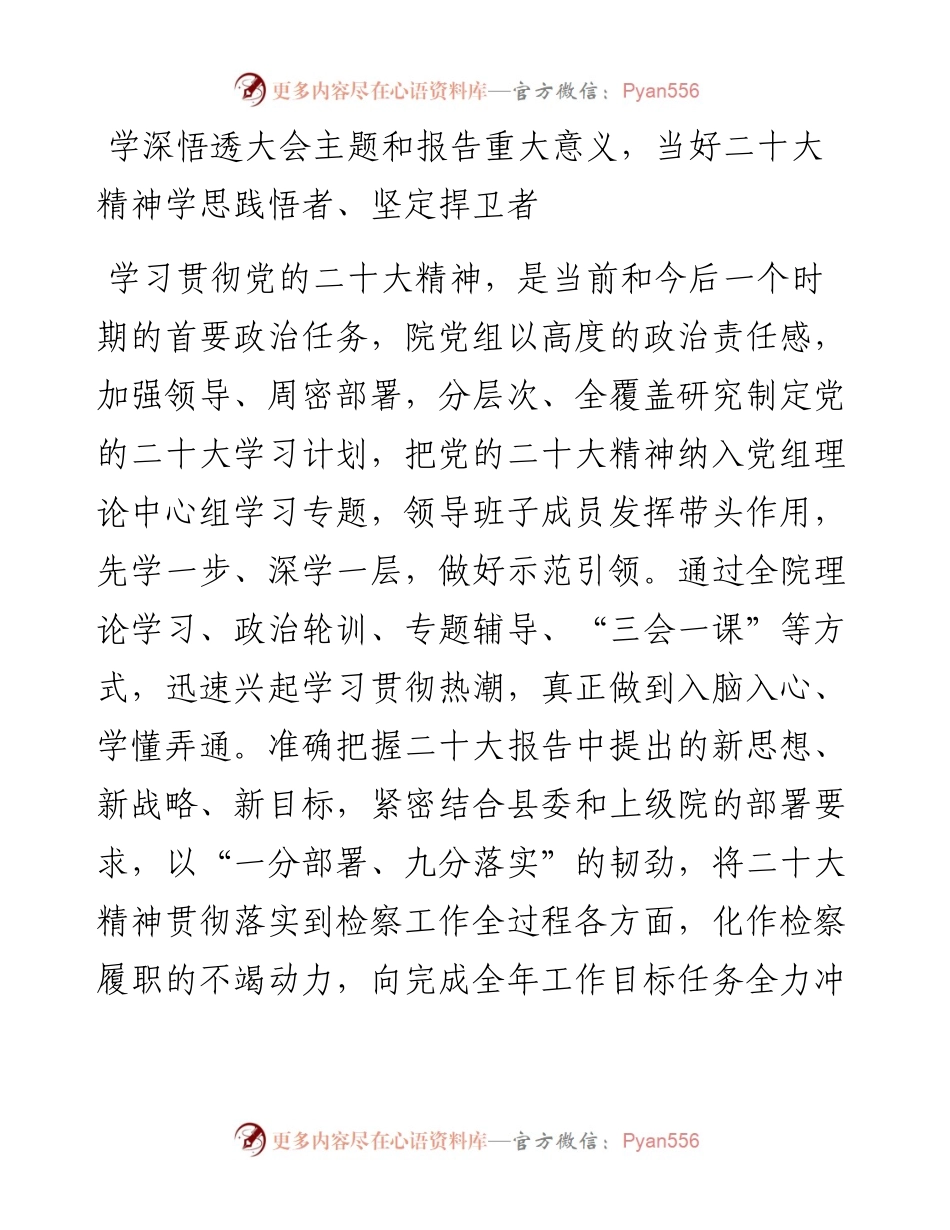 检察院检察长学习二十大心得体会.docx_第2页