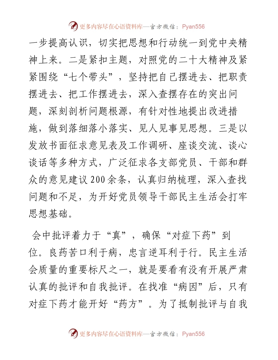 民主生活会质量不高整改报告.docx_第2页