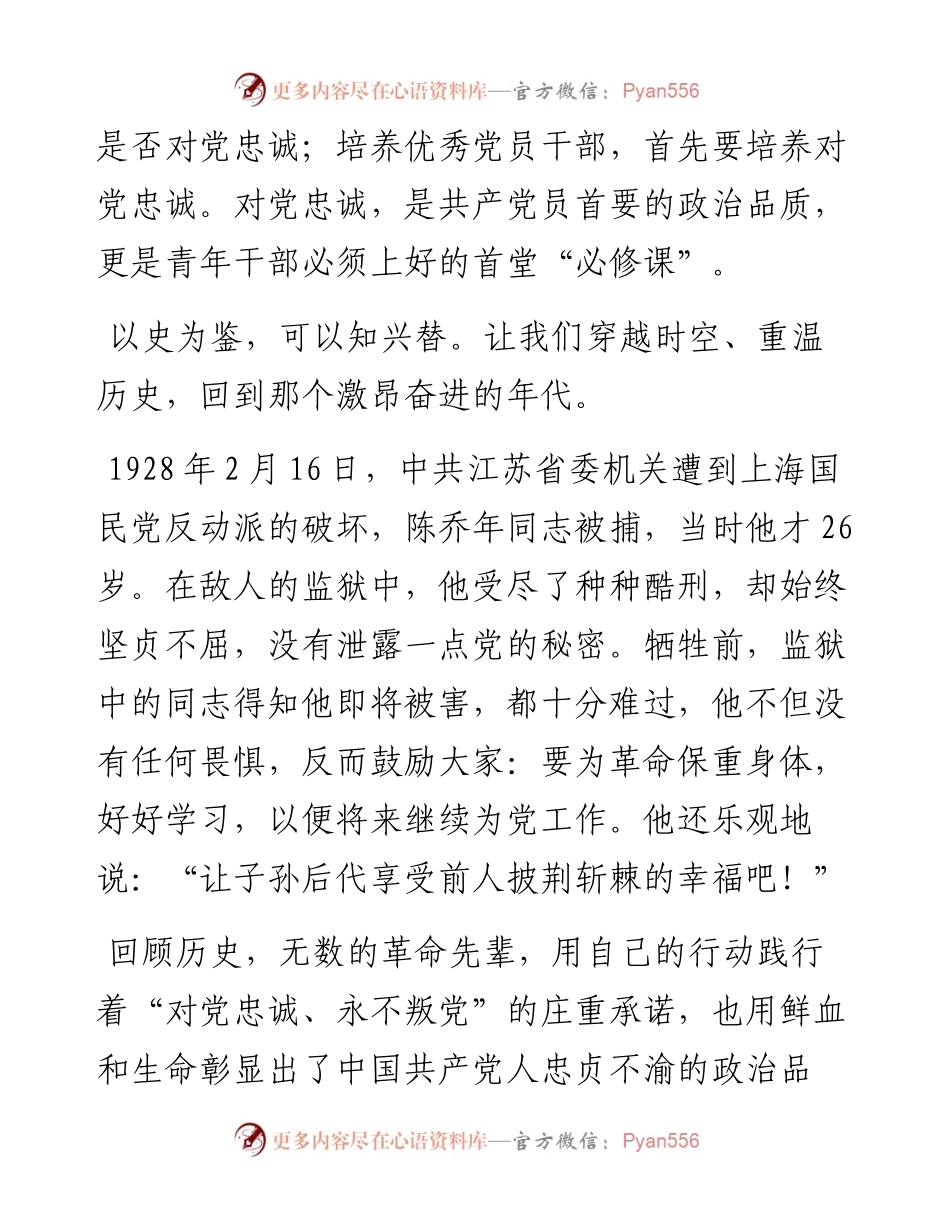 矢志不渝跟党走 踔厉奋发向未来.docx_第2页