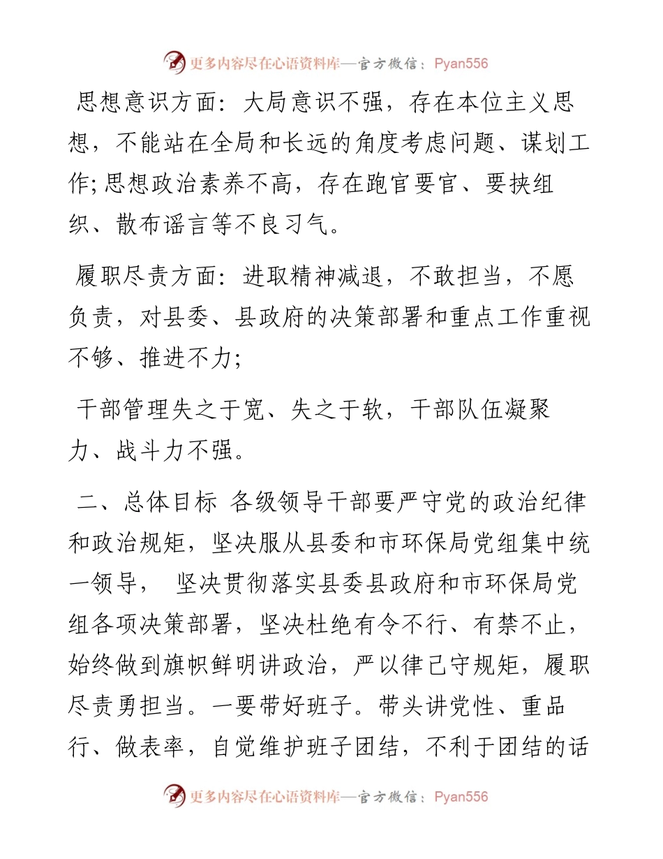 环境保护局关于开展纪律作风整顿活动的实施工作方案.docx_第2页