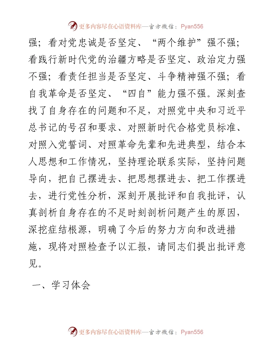 组织生活会党支部书记对照检查材料.docx_第2页
