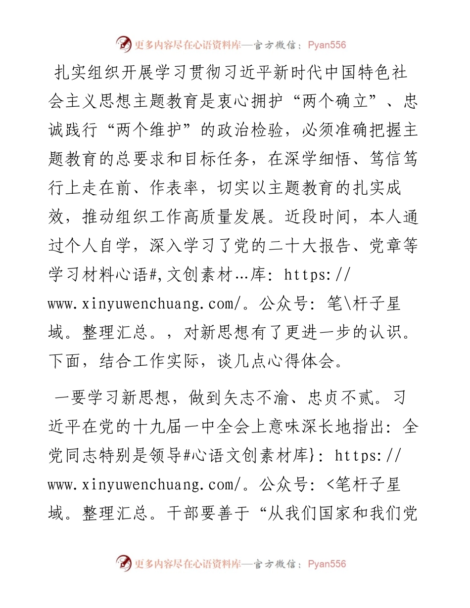 某县县长2023年主题教育读书班研讨发言提纲.docx_第1页