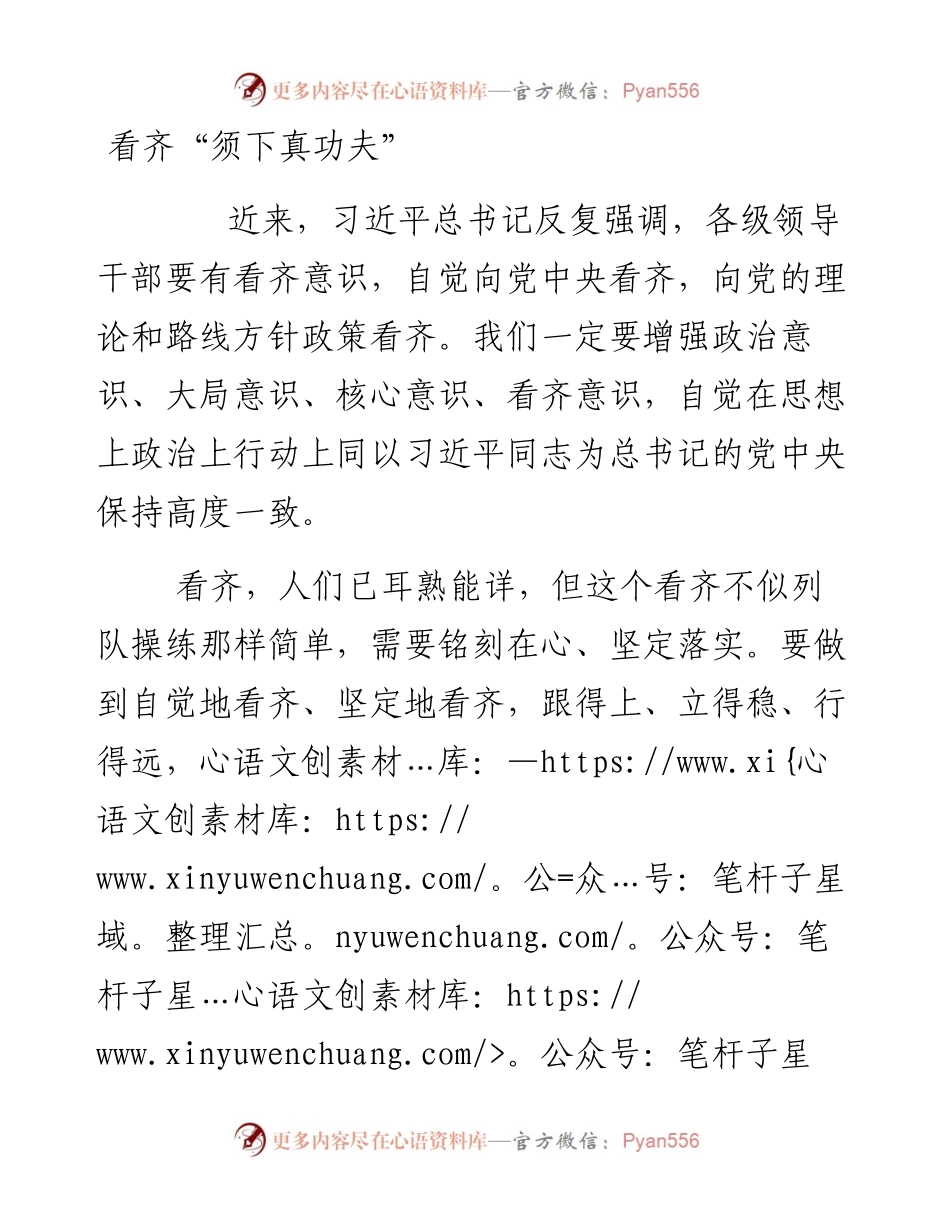 看齐“须下真功夫”.docx_第1页