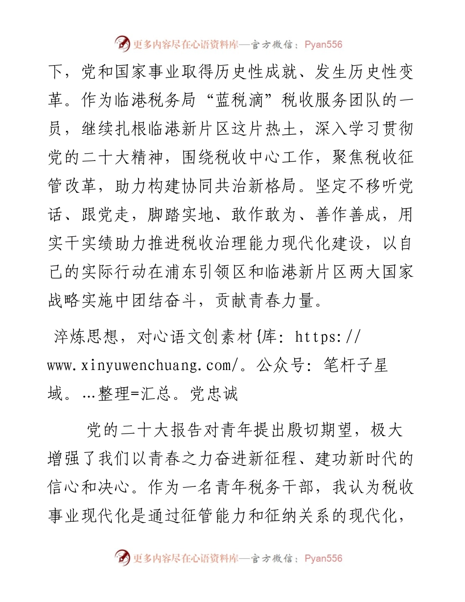 税收现代化服务中国式现代化之“税青说”心得体会.docx_第2页