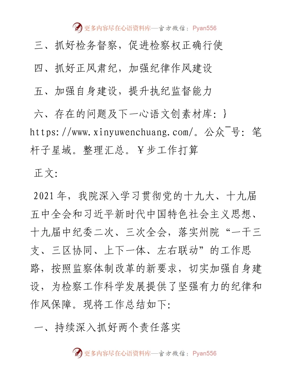 纪委监委党风廉政建设和检务督察工作总结汇报材料.docx_第2页