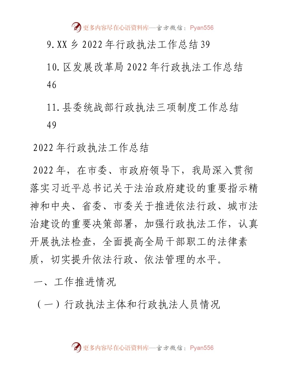 行政执法工作总结汇编（11篇）.docx_第2页