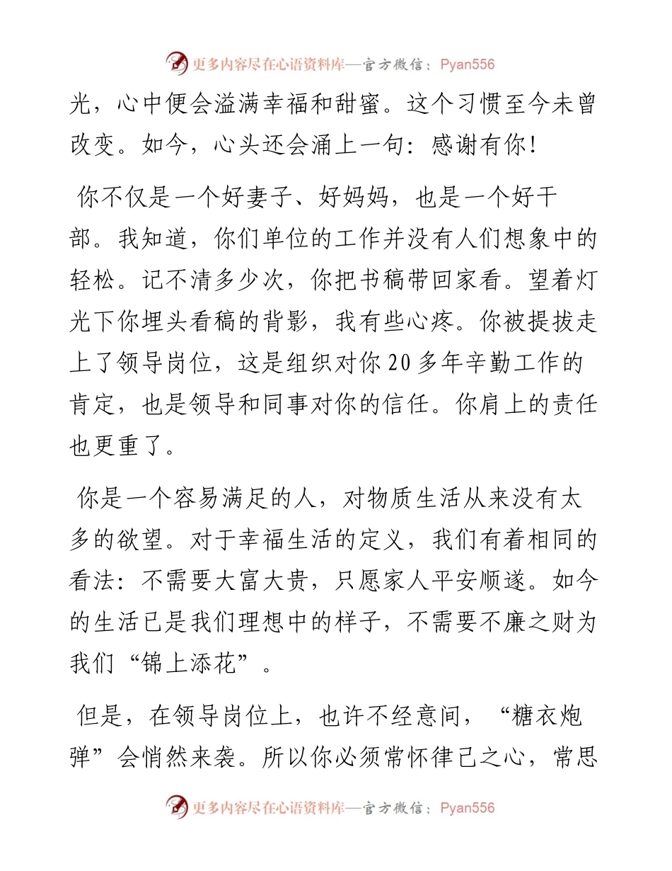 给妻子的一封廉洁家书.docx_第2页
