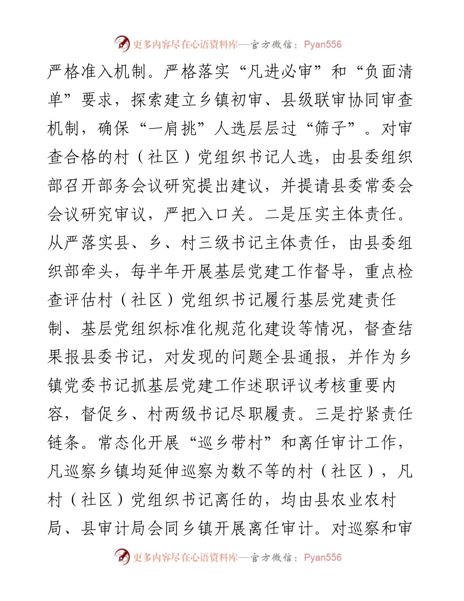 经验做法：构建“一肩挑”党组织书记三级协同监管体系.docx_第2页