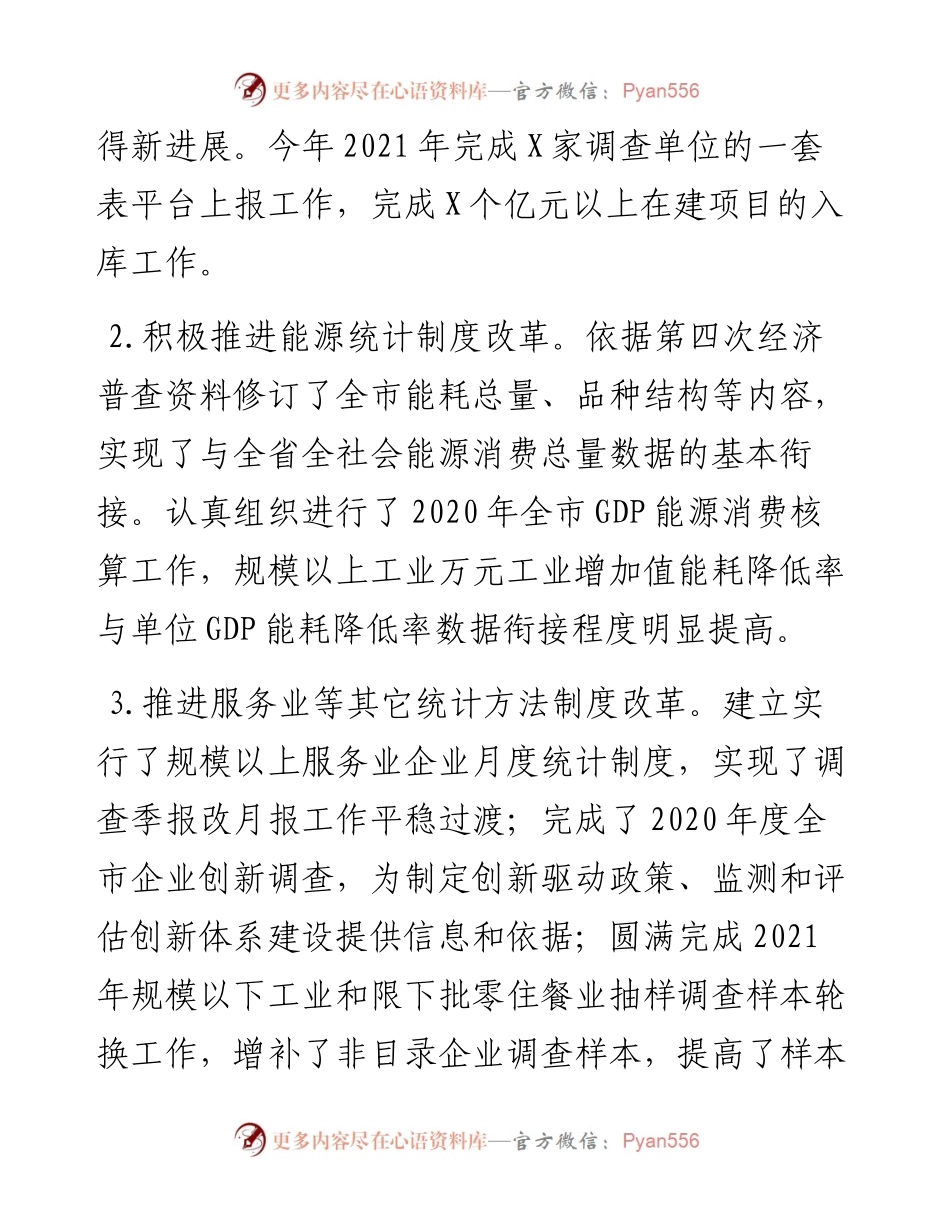 统计局工作总结和工作安排.docx_第2页
