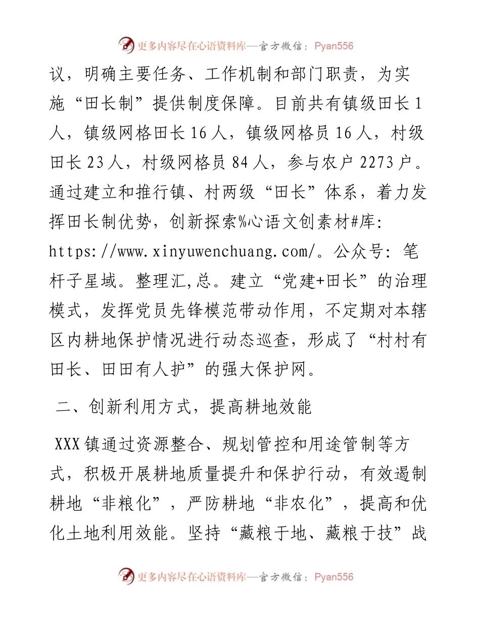 镇田长制工作汇报.docx_第2页
