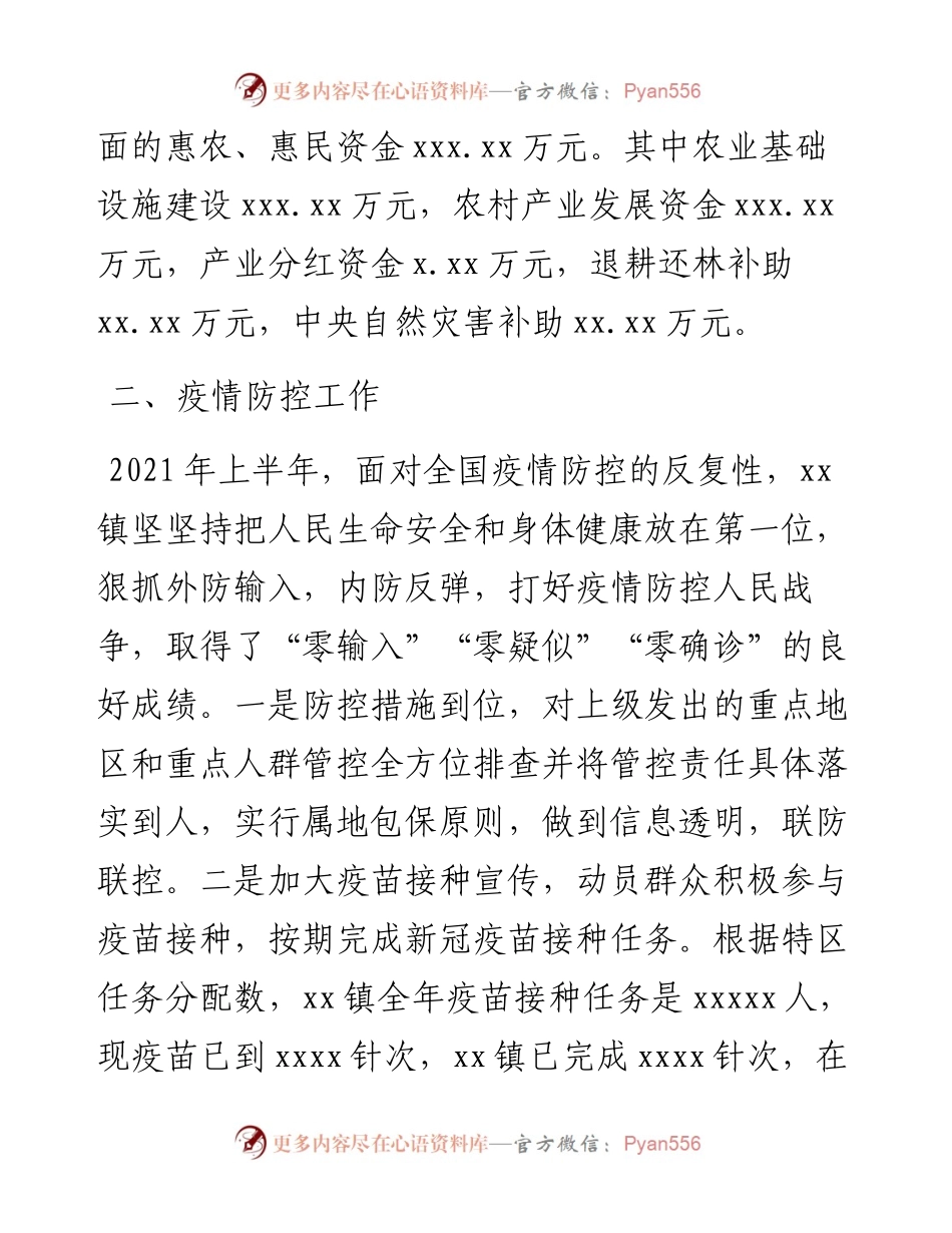 镇上半年工作总结和下半年计划.docx_第2页