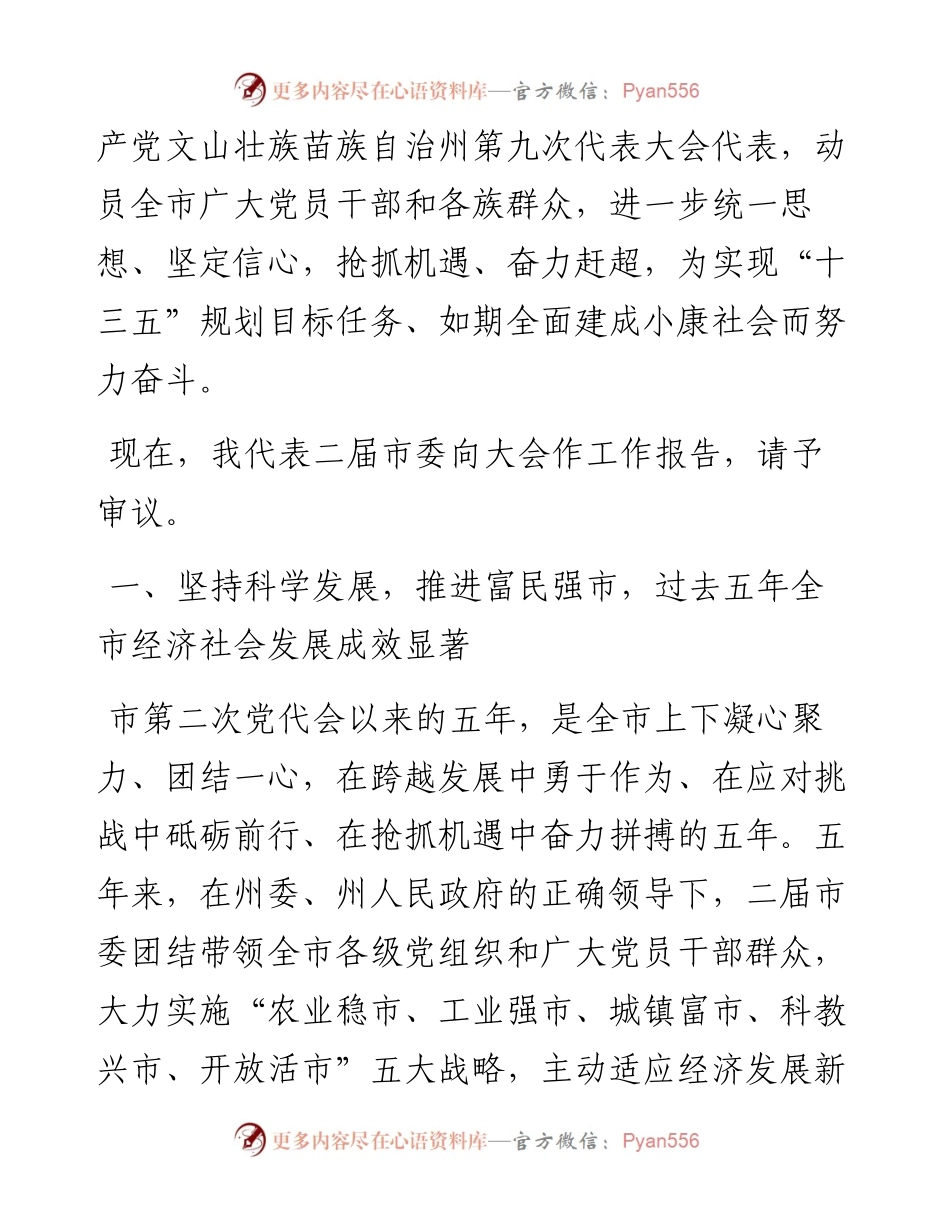 贯彻发展新理念 转型跨越谋新篇 为如期全面建成小康社会而努力奋斗.docx_第2页