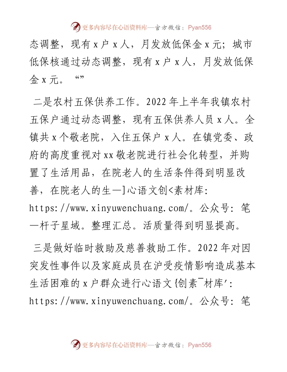 镇民政、残联工作总结、2023年及未来五年工作计划.docx_第2页