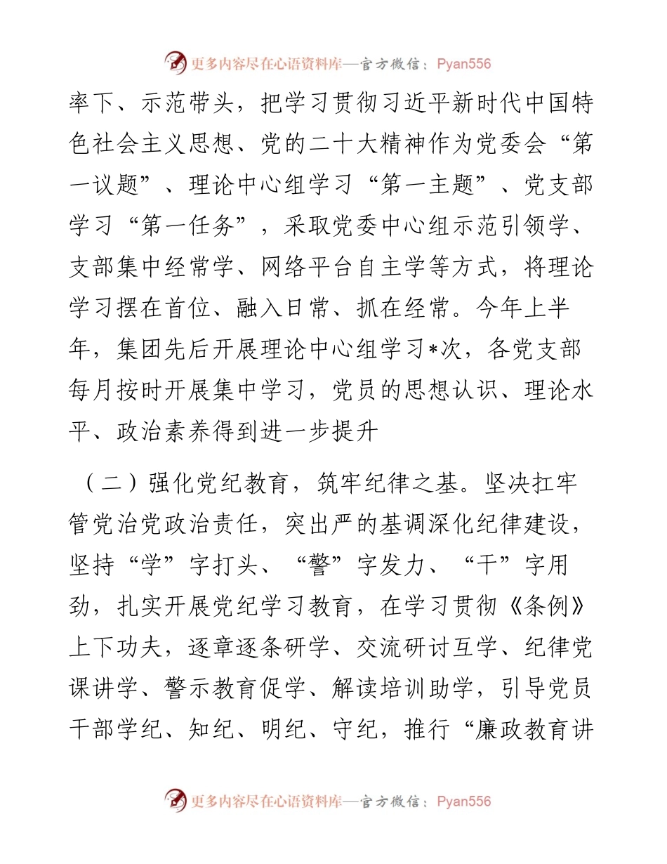 集团公司2024年党建工作总结.docx_第2页