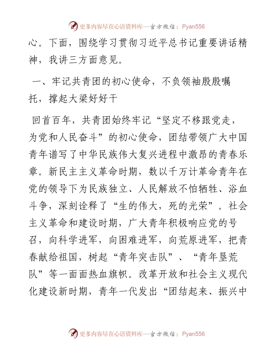 范文系列4047中国石油和化学工业联合会党委书记李云鹏：在石化联合会系统青年代表座谈会上的讲话.docx_第2页